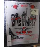 GUNS N ROSES Pinball Machine Game Manual #471 for sale - DATA EAST 
