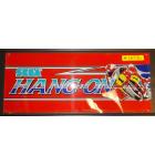 HANG-ON Arcade Machine Game Overhead Marquee Header for sale #HO76 by SEGA 