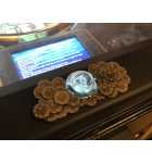 JJP Pirates of the Caribbean Pinball "GOLD" Lock button CUSTOM Mod BY The MOD Couple for sale