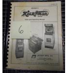 KICKMAN Video Arcade Machine Game Parts & Operating Manual for sale by MIDWAY #6