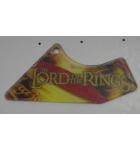 Lord of the Rings Original Pinball Machine Promotional Key Fob Keychain Plastic - Stern