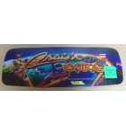 MIDWAY CRUIS'N EXOTICA Arcade Game Machine FLEXIBLE HEADER #4024 for sale  