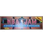 MIDWAY NBA JAM TOURNAMENT EDITION Arcade Game Machine FLEXIBLE HEADER #4130 for sale  