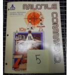 MISSILE COMMAND Video Arcade Machine Game Operations, Maintenance & Service Manual for sale by ATARI #5