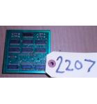 MS. PAC-MAN PACMAN Video Arcade Machine Game PCB Printed Circuit V-RAM ADDRESSER Board #2207 for sale 