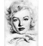 Marilyn Monroe Framed Portrait by Hai Yan 1998 Wall Art for sale 