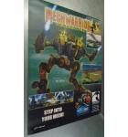 MechWarrior 4 Vengeance Original Video Arcade Machine Game Advertising Promotional Poster #880 for sale - Tsumo - NOS