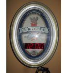 Michelob Light All Imported Hops Neon Digital Clock by Grimm Ind. for sale 