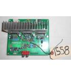 NAMCO Arcade Machine Game PCB Printed Circuit BASS SOUND AMP Board #1558 for sale 