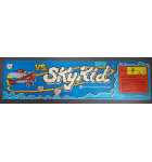 NAMCO VS. SKYKID Arcade Machine Game Flexible Overhead Header Marquee #5435 for sale