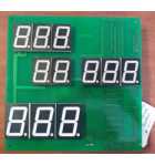 NAMCO WACKY GATOR Redemption Arcade Machine Game PCB Printed Circuit DISPLAY Board #5324 for sale