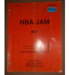 NBA JAM KIT Arcade Machine Game OPERATIONS MANUAL #1183 for sale 