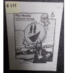 PAC-MANIA Video Arcade Machine Game Schematics Package #559 for sale - ATARI
