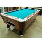 POOL TABLE 7' - COIN OPERATED or HOME USE - COMPLETE with NEW FELT & ACCESSORIES - LOCAL PICK-UP ONLY