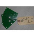 PRIZE ZONE Arcade Machine Game PCB Printed Circuit LIGHT Boards #1420 for sale  
