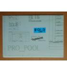 PRO  POOL Pinball Machine Game SCHEMATIC #967 for sale  
