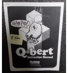Q-BERT Video Arcade Machine Game Instruction Manual #560 for sale - GOTTLIEB