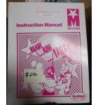 READY...AIM...FIRE! Pinball Machine Game Instruction Manual #640 for sale - GOTTLIEB 