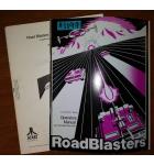 ROAD BLASTERS Arcade Machine Game OPERATORS MANUAL with ILLUSTRATED PARTS LISTS & SCHEMATICS #1197 for sale  