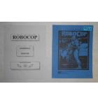 ROBOCOP Arcade Machine Game INSTALLATION and SERVICE MANUAL & OPERATOR'S MANUAL #861 for sale  