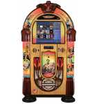 ROCK-OLA AMERICAN BEAUTIES Nostalgic Bubbler 19" Touchscreen Jukebox Music Center for sale 