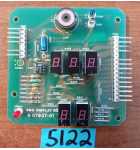 ROWE 490 SNACK Vending Machine PCB Printed Circuit DISPLAY Board #RO01060790701 (5122) for sale 