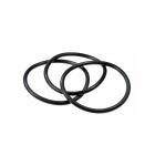 RUBBER RINGS 3-1/2" BLACK for Pinball Machine Game #25-0115 LOT of 12   