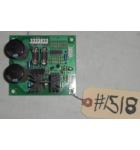 SAN FRANCISCO RUSH 2049 Arcade Machine Game PCB Printed Circuit SUBWOOFER AMP Board #1518 for sale 
