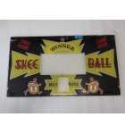 SKEE-BALL Arcade Machine Game Plexiglass Backglass Backbox Artwork #5648 for sale