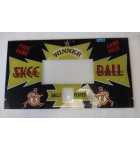 SKEE-BALL Arcade Machine Game Plexiglass Backglass Backbox Artwork #5649 for sale