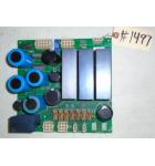 SLAM JAM PUSHER REDEMPTION Arcade Game Printed Circuit PCB POWER SUPPLY Board #1497 for sale 