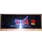 SNK METAL SLUG 4 Arcade Game Machine FLEXIBLE HEADER #4012 for sale 