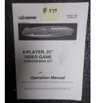 SPORTS STATION Video Arcade Machine Game Operation Manual #579 for sale - MIDWAY