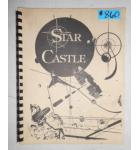 STAR CASTLE Arcade Machine Game OPERATION and MAINTENANCE MANUAL with SCHEMATICS #860 for sale  