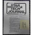 STAR TECH JOURNAL VOLUME 4 NUMBER 11 JANUARY 1983 Technical Monthly Publication #14  