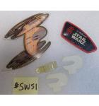 WILLIAMS STAR WARS EPISODE 1 Pinball Machine Partial Original "Goodie Bag" #SW51 