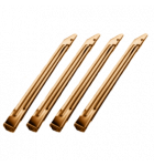 STERN Pinball Game SET of 4 MIRROR FINISH GOLD LEGS 30-1/2" for sale