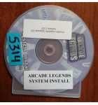 SYSTEM INSTALL CD Version 2.02 for ARCADE LEGENDS #5314 for sale 