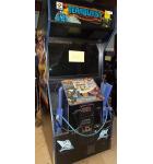 TERABURST Arcade Machine Game by KONAMI for sale - 2 H2H SHOOTING GAMES IN 1 - ALIEN CHARACTERS
