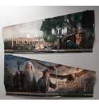 The Hobbit Limited Edition Pinball Machine Game Decal Set  LEFT & RIGHT side  by Jersey Jack Pinball - FREE SHIPPING!!