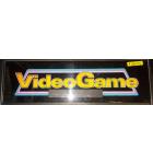 VIDEO GAME Arcade Machine Game Overhead Marquee Header for sale #VG125 