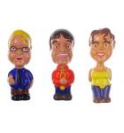 WHEEL OF FORTUNE Pinball Machine Game Genuine Replacement Playfield Toys - Bobbleheads - #880-5098-00 LONNIE 880-5098-01 MARIA 880-5098-02 KEITH 