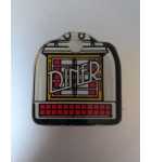 WILLIAMS DINER Original Pinball Machine Promotional Key Fob Keychain Plastic 
