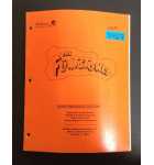 WILLIAMS THE FLINTSTONES Pinball Machine OPERATIONS & ADJUSTMENTS MANUAL #5428