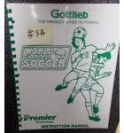 WORLD CHALLENGE SOCCER Pinball Machine Game Instruction Manual #516 for sale - GOTTLIEB  