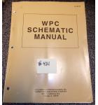 WPC Pinball Machine Game Schematic Manual #431 for sale - WILLIAMS 