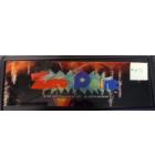 ZERO POINT Arcade Machine Game Overhead Header Marquee #H71 for sale by UNICO ELEC. 