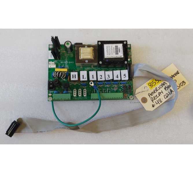 AMERICAN CHANGER RELAY Board #48-021A-RV03 (8550) 