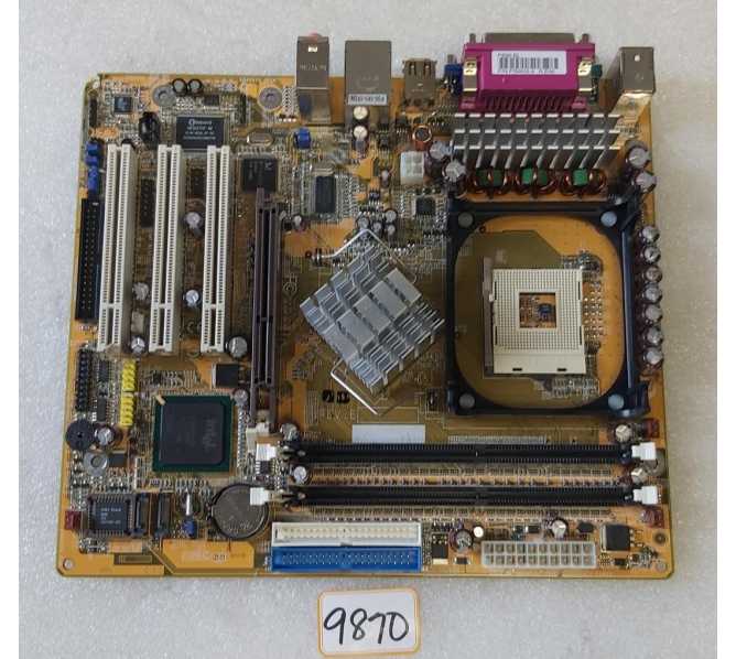 ASUS A7N8X-X A Nvidia nForce2 400 Chipset AMD Athlon/ AMD Duron/ AMD Athlon XP Processors Support DDR 3x DIMM 2x ATA-133 ATX Motherboard #9870