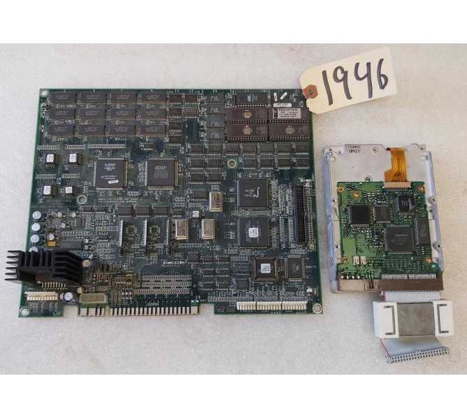 ATARI MAXIMUM FORCE Arcade Game Board & HARD DRIVE #1946 